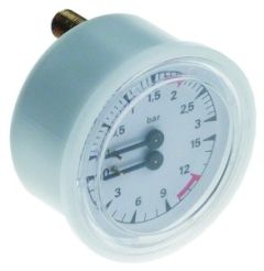 Manometer Double Scale 63 mm