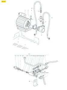 Gaggia - Inlet Tap and Motor - Deco