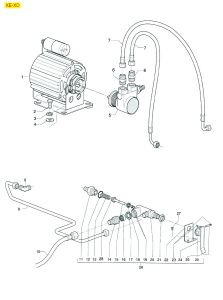 Gaggia - Inlet Tap and Motor - XE-XD