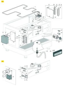 Gaggia - Electrical System - XE-XD