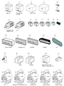 Grimac - Electrical Parts - Various Models