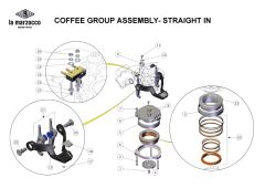 La Marzocco - Coffee Group Assembly Straight In 2 - KB90 