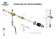 La Marzocco - Steam and Hot Water Assembly 2 - KB90 