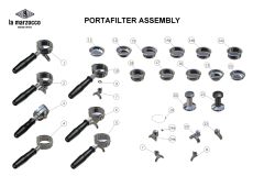 La Marzocco - Portafilter Assembly 1 - Linea Classic/FB70
