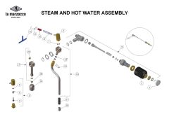 La Marzocco - Steam and Hot Water Assembly 1 - Linea Mini