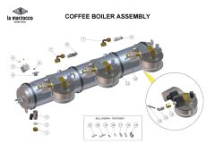 La Marzocco - Coffee Boiler Assembly - Linea PB