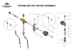La Marzocco - Steam and Hot Water Assembly 2 - Linea PB