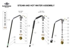 La Marzocco - Steam and Hot Water Assembly - Strada EE