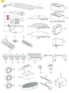 La Pavoni - Electrical Parts and Miscellaneous - Bar