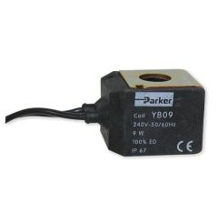 V Solenoid Coil Parker W/Wire