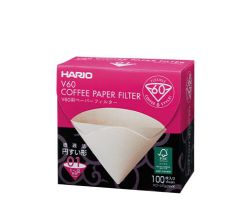 Hario V60 Paper Filter 01 Natural - Box 100pk