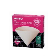 Hario V60 Paper Filter 01 Natural - 40 pack