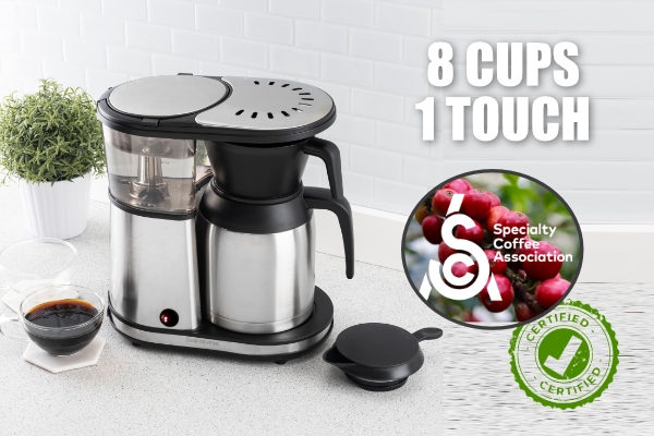 8 Cups With 1 Touch: Brewing With Bonavita